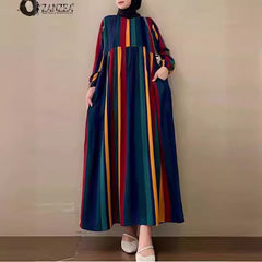 (30% Off Any Two Items)New Casual Long Sleeve Loose Vest Dresses