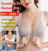 Front closure seamless lace bra(buy 1 get 1 free๏ผ