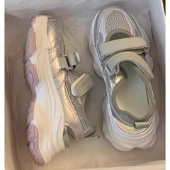 (Any two pieces of 25% off) 2024 summer new versatile pops shoes hollow breathable hole shoes