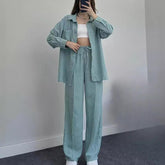 (25% off any two items)2024 Hot Casual Shirt Suit Women Spring And Autumn Women Loose Fashion Casual