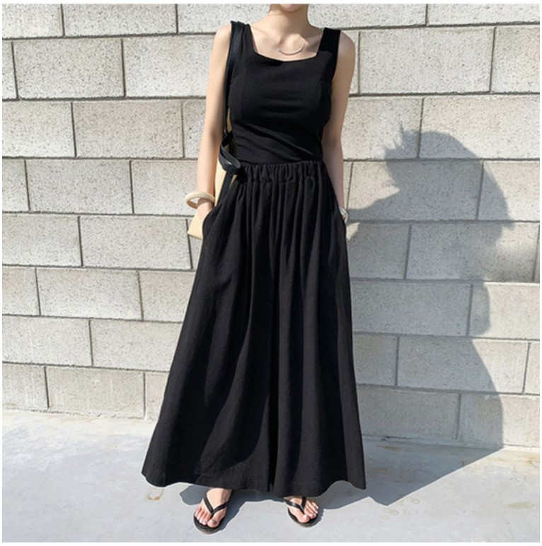 (25% off any two items)2024 Summer Breathable Loose Linen Pants Skirt Pants Women's Long Pants