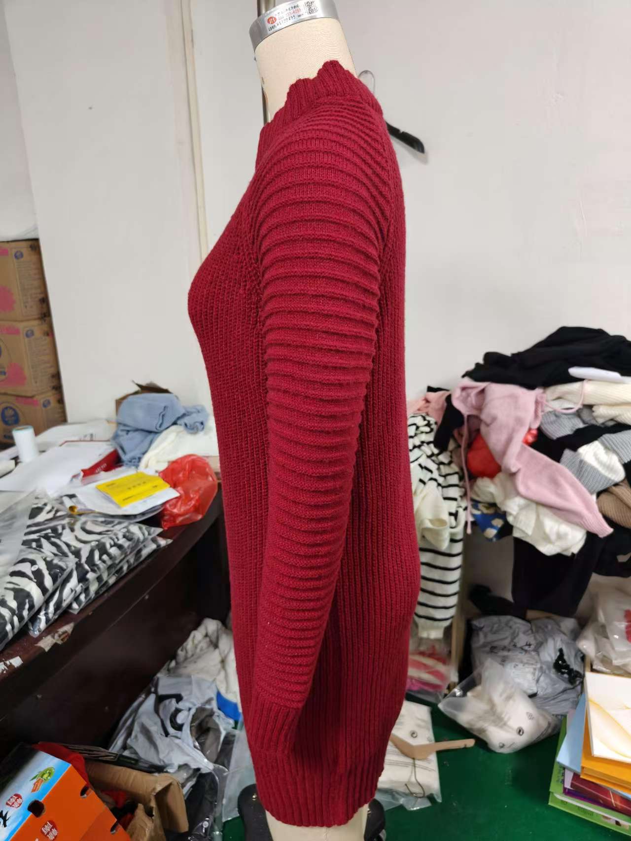 Turtleneck Sweater Women Long Sleeve Knit Sweater Dresses