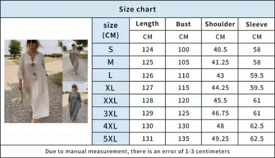 2025 New Casual Loose Women's Solid Color Simple Dresses