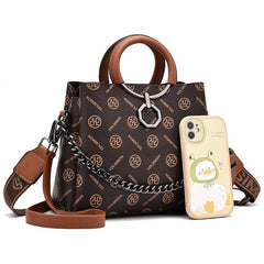 Fashionable Printed Bucket Mom Bag