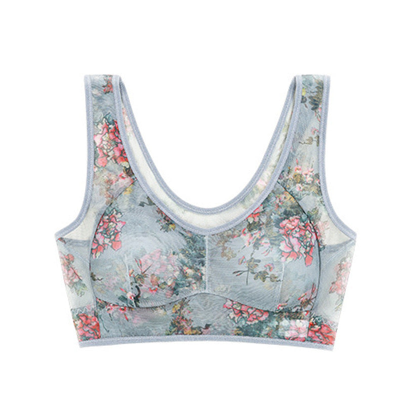 【Buy One Get One Free】 Tank Top Printed Seamless Sports Bra