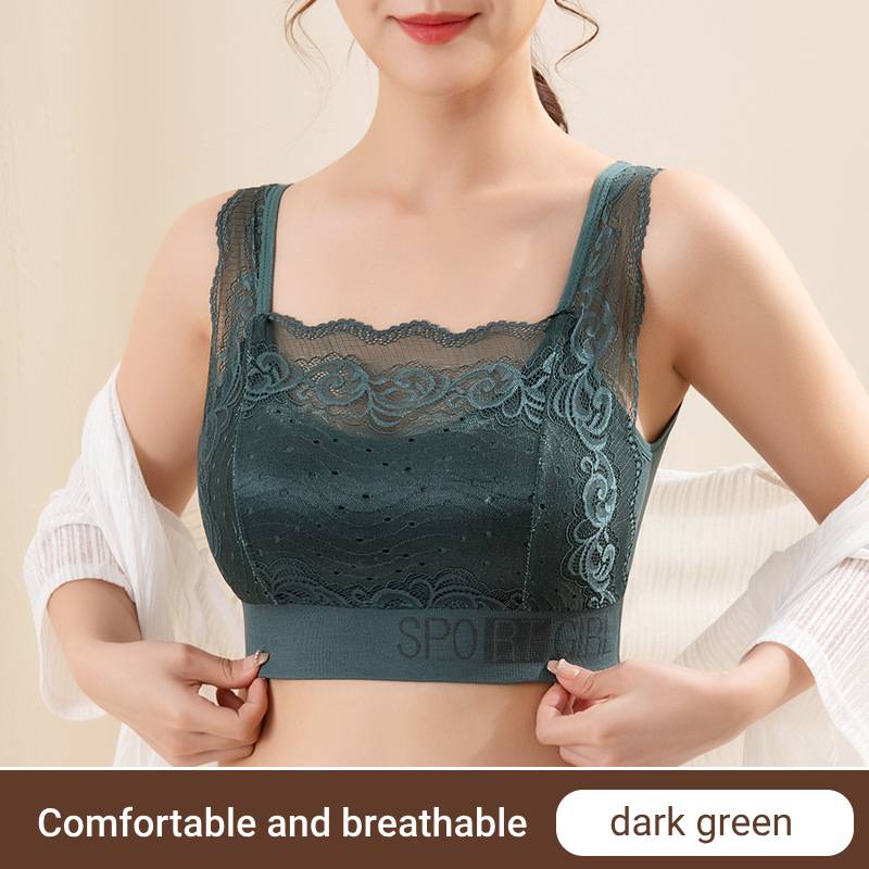 【Buy one, get one free】 U-shaped lace seamless back bra