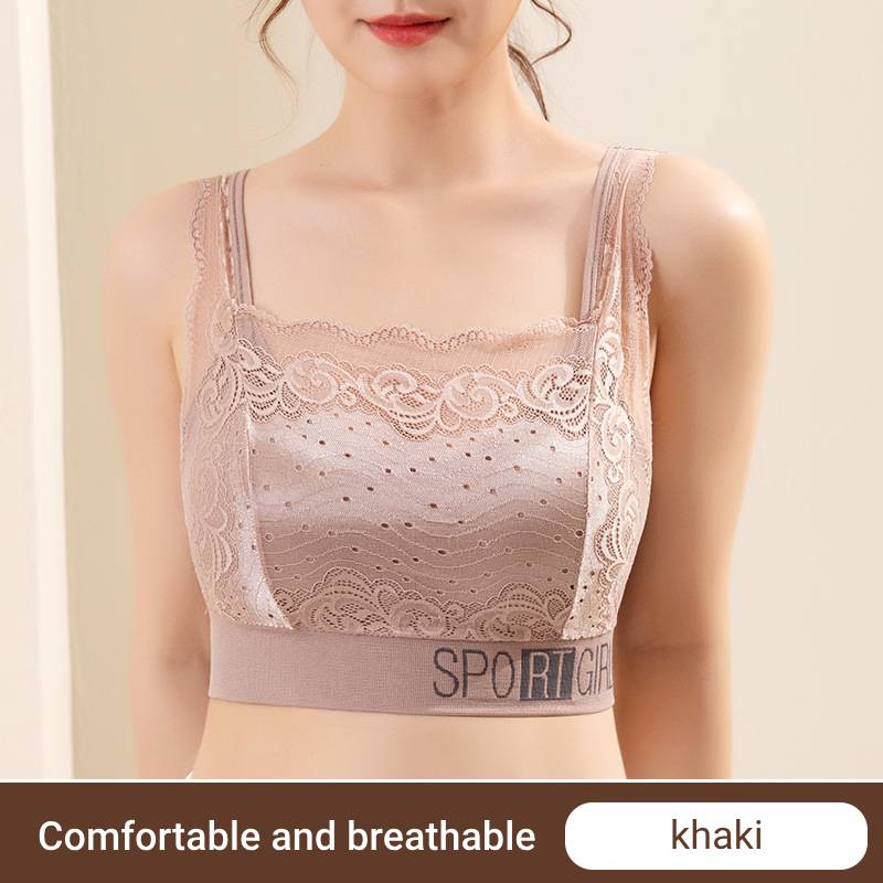 【Buy one, get one free】 U-shaped lace seamless back bra