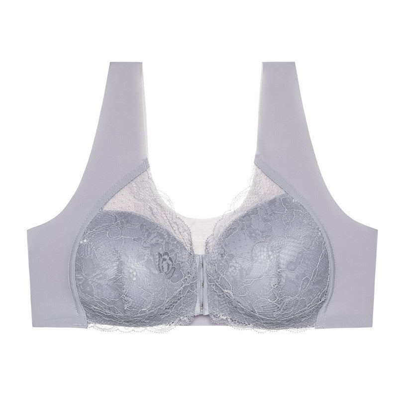 Front closure seamless lace bra(buy 1 get 1 free）