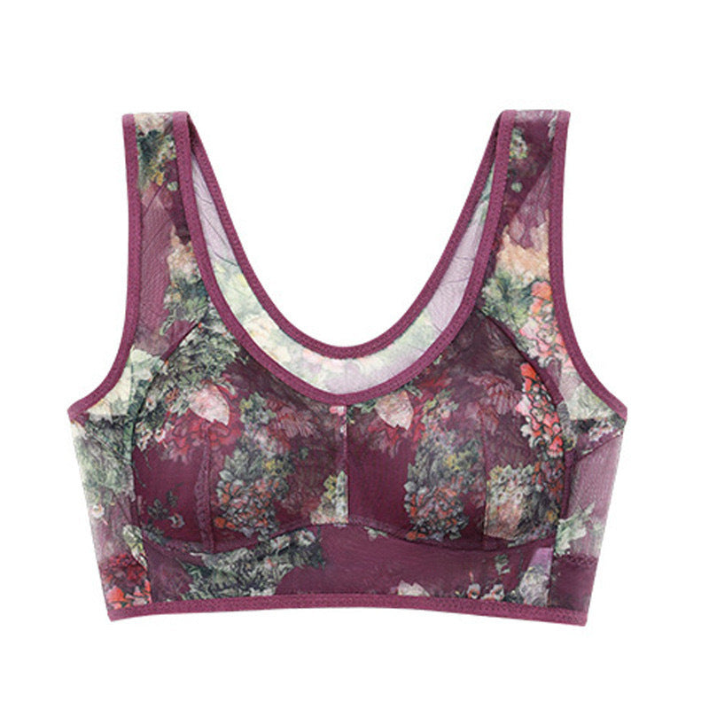 【Buy One Get One Free】 Tank Top Printed Seamless Sports Bra