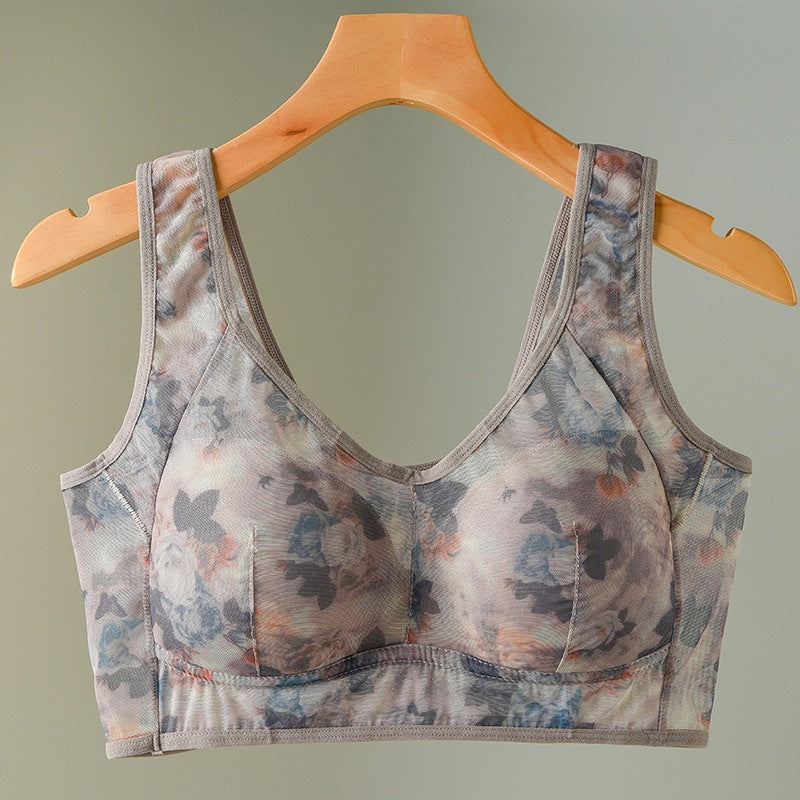 【Buy One Get One Free】 Tank Top Printed Seamless Sports Bra