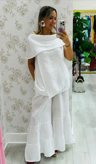 2025 Ladies Fashion Casual Loose Sleeveless Large Size Suit Women