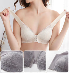 Front closure seamless lace bra(buy 1 get 1 free）