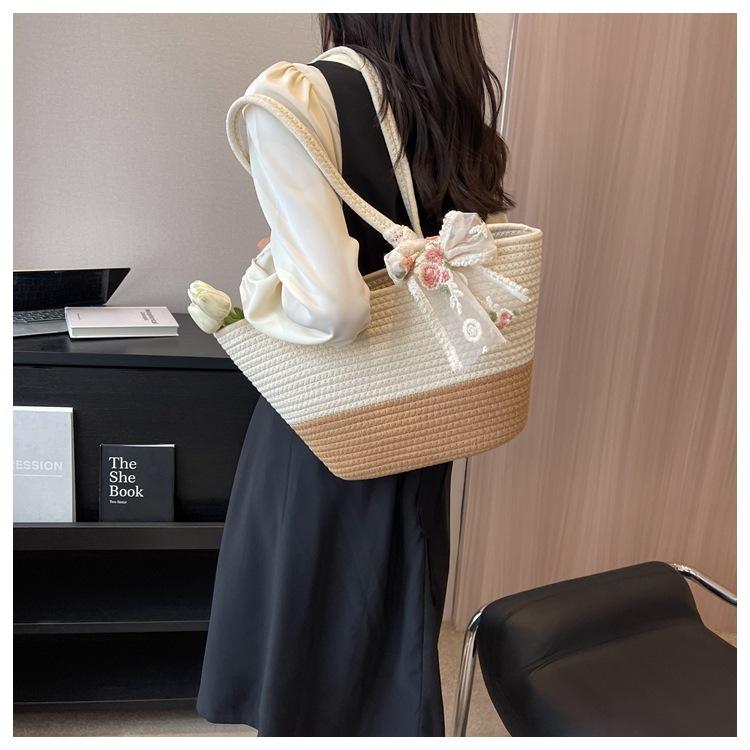 2024 New Arrival Fashionable All-Match Crossbody Bag Women's Instagram Style Shoulder Tote Beach Bag For Women