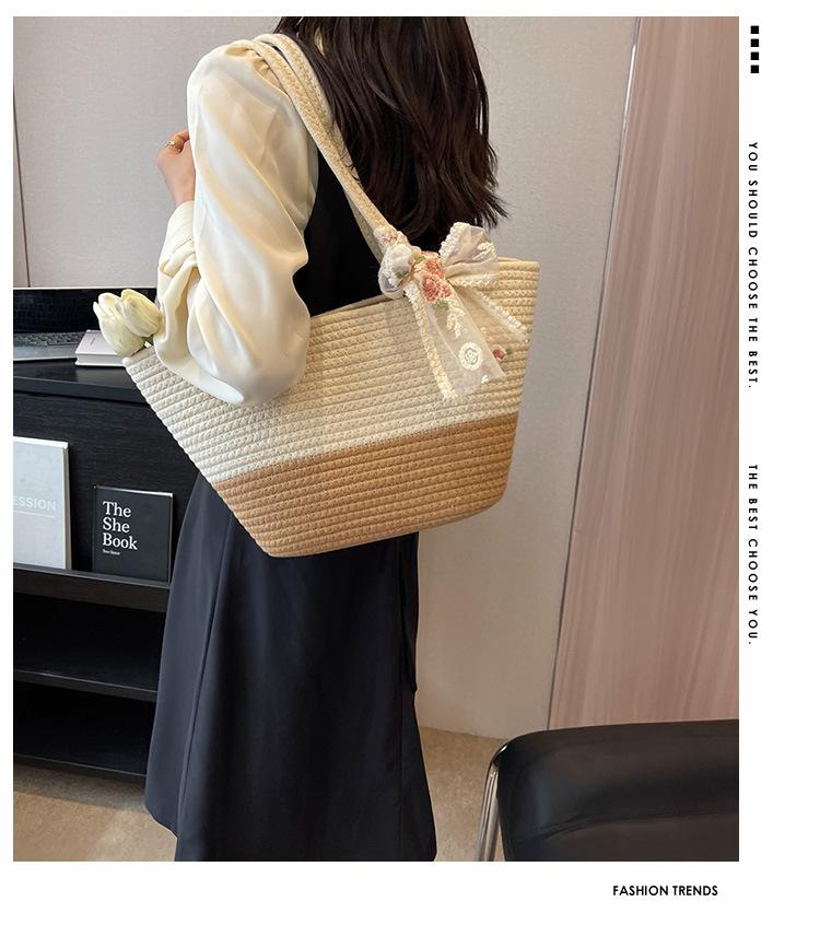 2024 New Arrival Fashionable All-Match Crossbody Bag Women's Instagram Style Shoulder Tote Beach Bag For Women