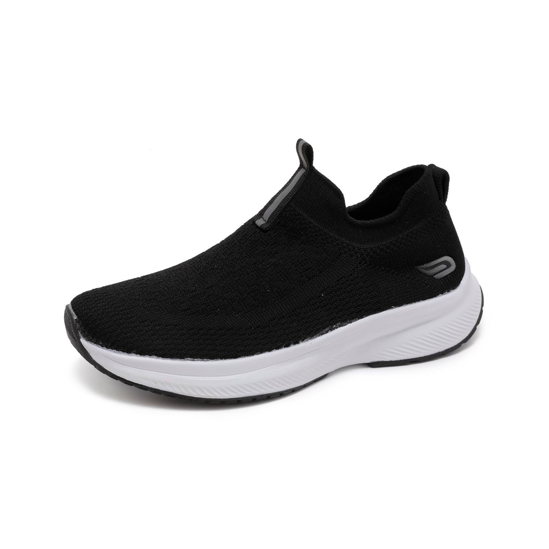 Casual breathable fly-knit walking shoes, one-step dancing shoes, fashionable lightweight running sneakers