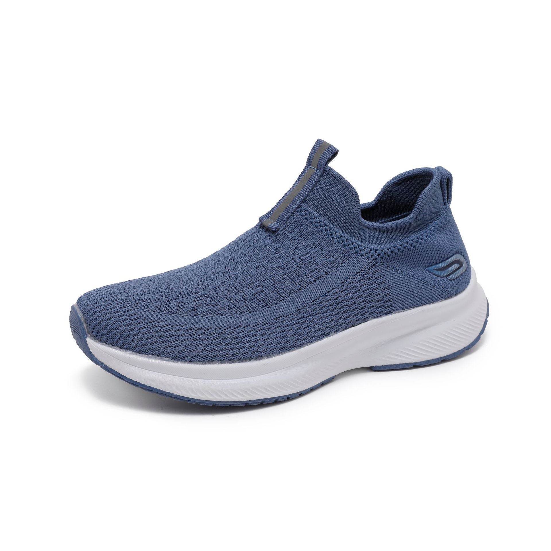 Casual breathable fly-knit walking shoes, one-step dancing shoes, fashionable lightweight running sneakers