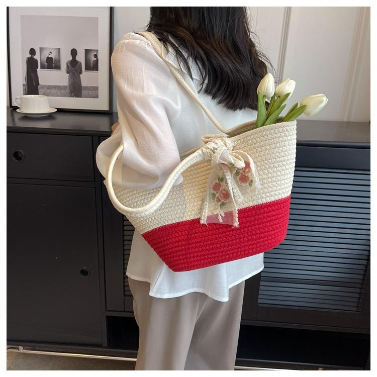 2024 New Arrival Fashionable All-Match Crossbody Bag Women's Instagram Style Shoulder Tote Beach Bag For Women