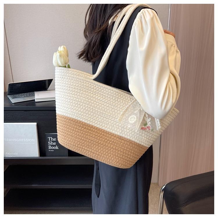 2024 New Arrival Fashionable All-Match Crossbody Bag Women's Instagram Style Shoulder Tote Beach Bag For Women