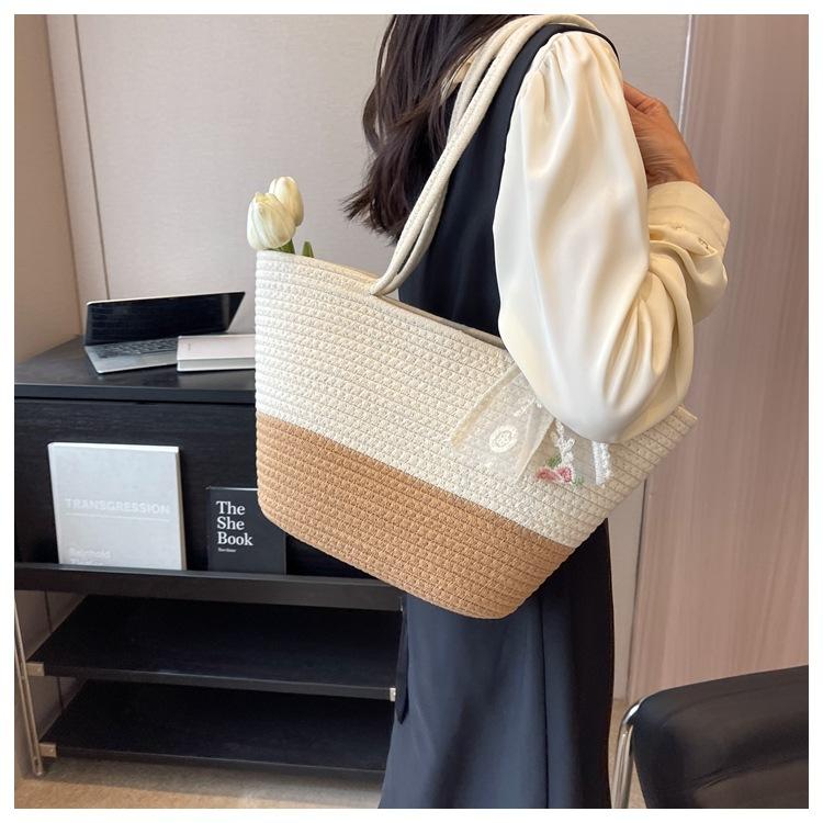 2024 New Arrival Fashionable All-Match Crossbody Bag Women's Instagram Style Shoulder Tote Beach Bag For Women