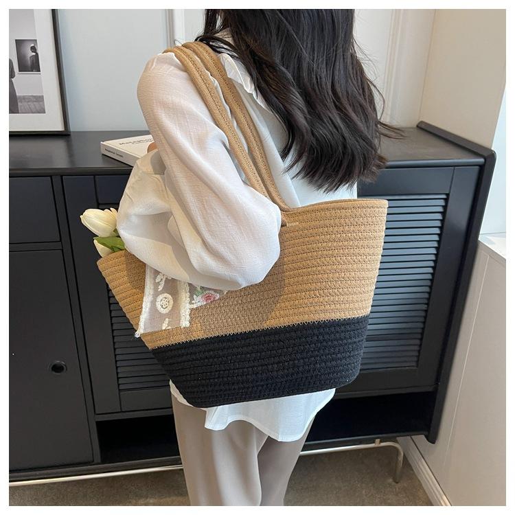 2024 New Arrival Fashionable All-Match Crossbody Bag Women's Instagram Style Shoulder Tote Beach Bag For Women