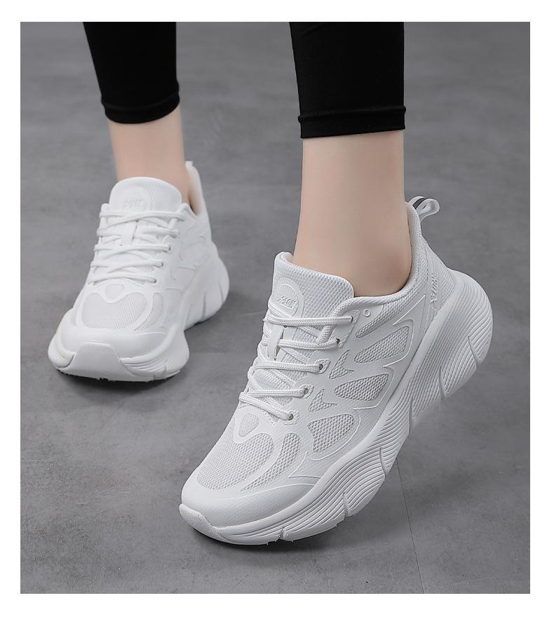 Running shoes couple models spring and summer professional marathon lightweight shock-absorbing running shoes women's sports shoes ultra-light casual men's shoes