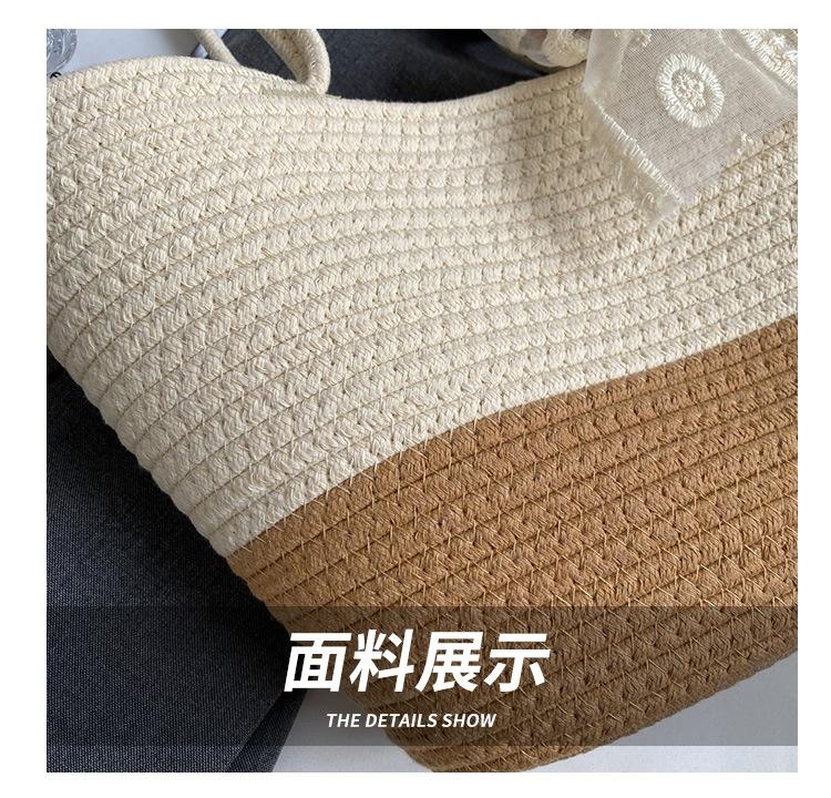 2024 New Arrival Fashionable All-Match Crossbody Bag Women's Instagram Style Shoulder Tote Beach Bag For Women