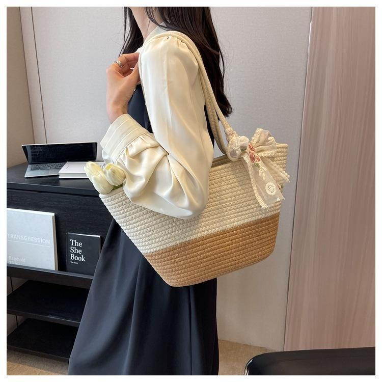 2024 New Arrival Fashionable All-Match Crossbody Bag Women's Instagram Style Shoulder Tote Beach Bag For Women