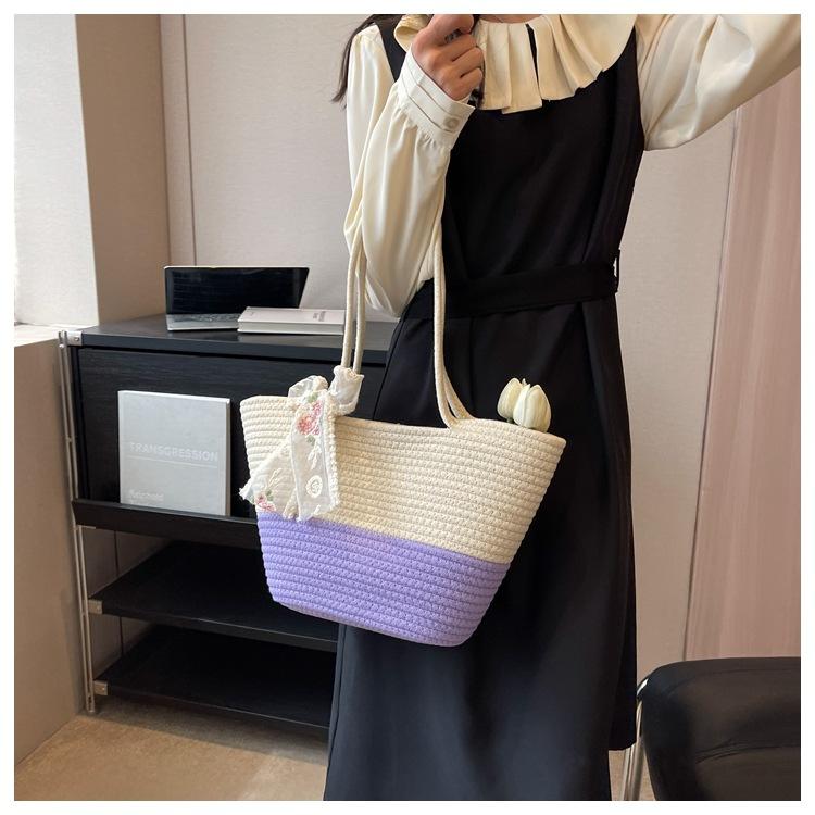 2024 New Arrival Fashionable All-Match Crossbody Bag Women's Instagram Style Shoulder Tote Beach Bag For Women