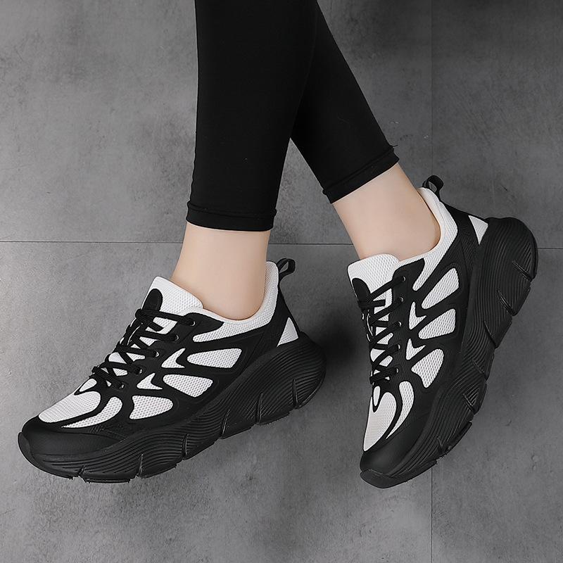 Running shoes couple models spring and summer professional marathon lightweight shock-absorbing running shoes women's sports shoes ultra-light casual men's shoes