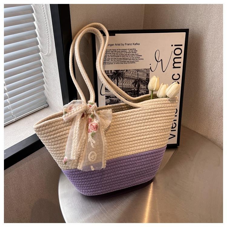 2024 New Arrival Fashionable All-Match Crossbody Bag Women's Instagram Style Shoulder Tote Beach Bag For Women