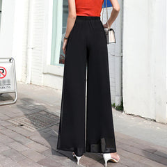 💐Women's Flowy Chiffon Wide Leg Pants